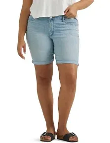 Lee Women's Legendary Rolled Bermuda Shorts