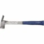 Estwing ALBL 14 oz Blue Vinyl Grip Aluminum Hammer with Smooth Face