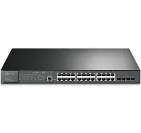 TP-Link JetStream 28-Port (24 PoE+ 4 SFP) Gigabit Managed L2 Switch TL-SG3428MP