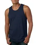 Next Level 3633 - Men's Cotton Tank Heather Gray XS