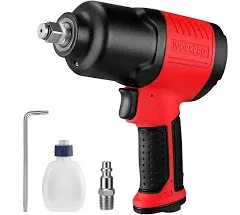 WORKPRO 1/2-Inch Air Impact Wrench, Ergonomic Design, Powerful Torque, Wide Application