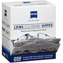 Zeiss Lens Wipes - 30 Wipes