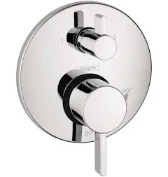 Hansgrohe 4447000 S Trim Pressure Balance with Diverter, Chrome