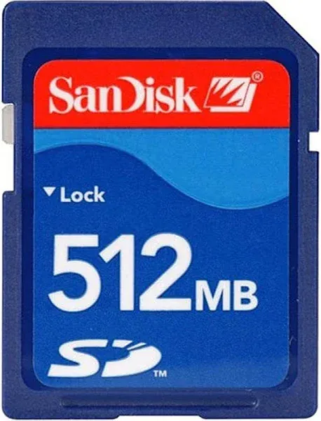 SanDisk SD Flash Memory Card