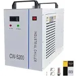 Bestequip Cooling System Cw5200dg Industrial Water Chiller Cw-5200 White