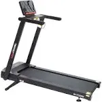 Sunny Health & Fitness Interactive Slim Auto Incline Treadmill