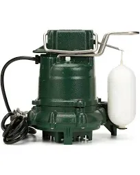 Zoeller M53 Mighty-Mate 1/3 HP Submersible Sump Pump