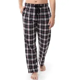 Fruit of the Loom Men's Yarn-dye Woven Flannel Pajama Pant