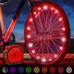 Activ Life Bike Wheel Lights (1 Tire, Pink) Top Summer Presents for Girls 3 Year Old + Teens & Women. Best 2024 Summer Gift Ideas for Her, Wife, Mom, Friend, Sister, Girlfriend and Popular Aunts