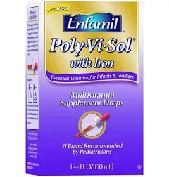 Enfamil Poly-Vi-Sol Multivitamin Supplement Drops with Iron