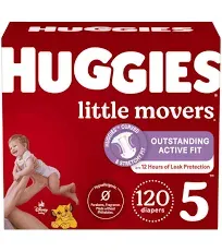 Huggies Baby Diapers Little Movers