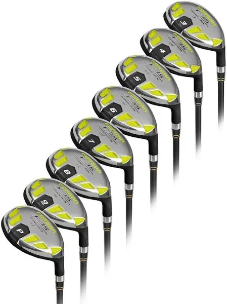 Defect Forgan F35 Full Hybrid Iron Set 3-PW, Mens Right Hand, Graphite, Regular