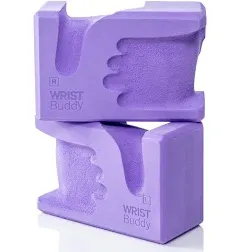 WRIST BUDDY® Yoga Blocks | Engineered to Help Wrist Pain, 9x6x4 IN, Lavender 