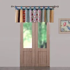 Barefoot Bungalow Thalia Window Valance, Multi Color