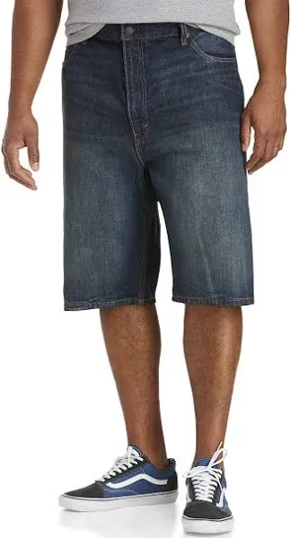 Levi&#039;s Men&#039;s 569 Loose Straight Denim Shorts 30 NEW Homespun Rinse