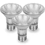 Par 20 3 Pack Fl25 50par20/fl 50 Watt Halogen Spot Light Bulb Replacement 120v 1