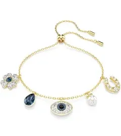 Swarovski Symbolica Clover Evil Eye Horseshoe Bracelet