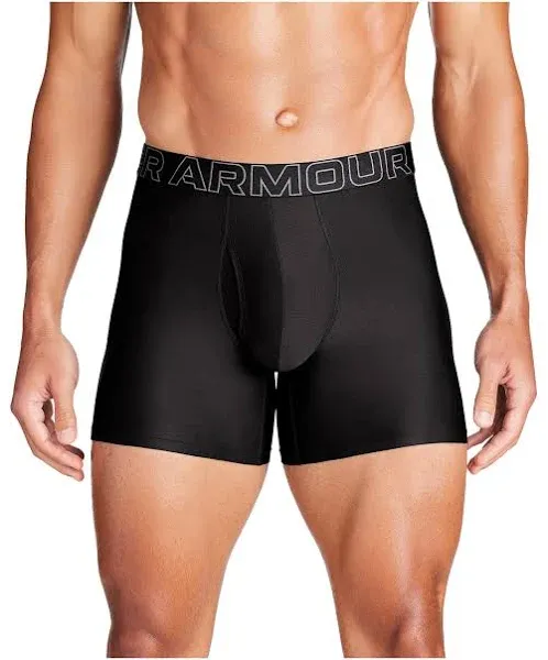 Men's Under Armour Performance Tech 6” Boxer Briefs – 3 Pack