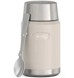 Thermos Icon 24oz Stainless Steel Food Storage Jar with Spoon