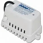 7" White Rectangular Rule A MATIC Plus Float Switch with Fuse Holder at christmas.com 40FA