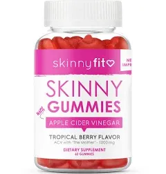 Skinnyfit  Skinny Gummies With Apple Cider Vinegar Tropical Berry exp 03/26