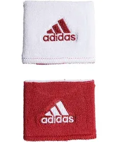 Adidas Aero Ready Team Shock Black Pink Reversible Sports WristBand Sweatband