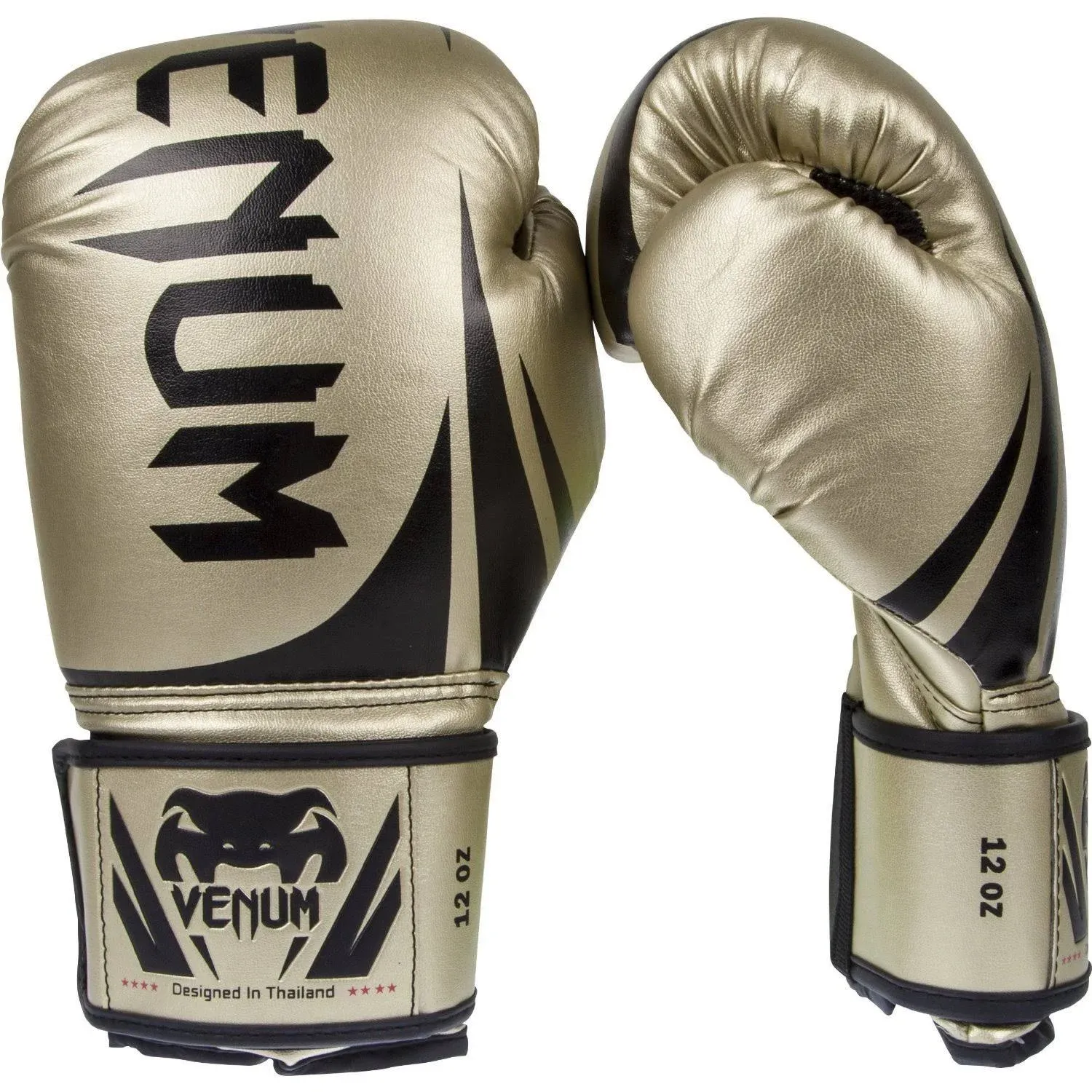 Venum Challenger 2.0 Boxing Gloves - Gold, Black -14 OZ 0662