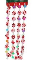 Kurt Adler 9ft Multi Candy Garland