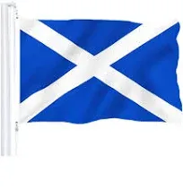 Scotland (Scottish) Flag 150D Printed Polyester 3x5 Ft