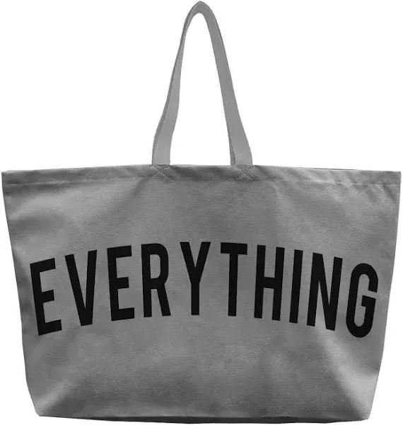 Canvas Tote Bag - Extra Large Shopping Beach Totes Bags Reusable Big Grocery Bag 28" x 8" x 16"