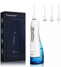 TOVENDOR Electric Water Flosser Cordless Dental Oral Irrigator