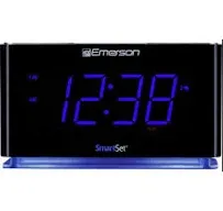 Emerson Radio SmartSet PLL Radio Alarm Clock