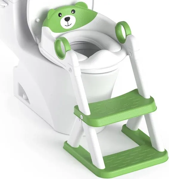 Potty Training Seat, Upgrade Toddler Toilet Seat for Kids Boys AAA-Gray 