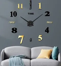 Ferrisa 3D Frameless Wall Clock