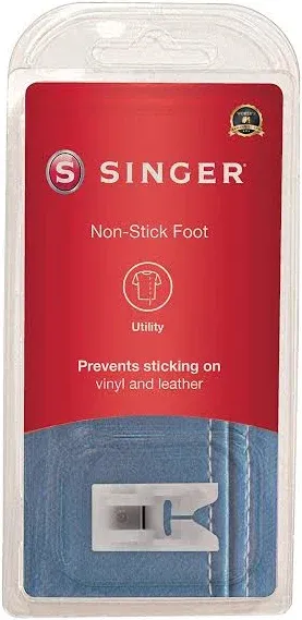 SINGER Sewing Machine #  2500262.01 New Teflon Foot Feet