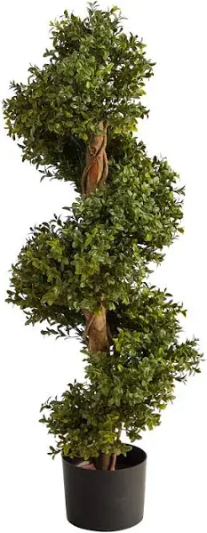 33In. Antique Topiary Spiral Artificial Tree (Indoor/Outdoor)