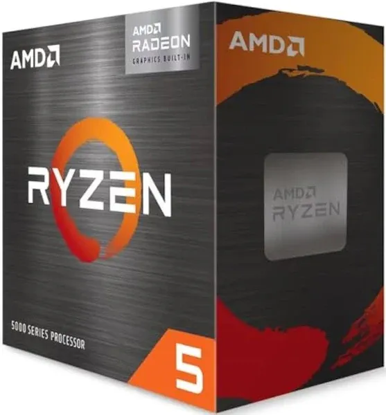 AMD - Ryzen 5 5500 3.6 GHz Six-Core AM4 Processor with Wraith Stealth CPU Cooler