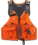 NRS Chinook Fishing PFD, Flare XXL