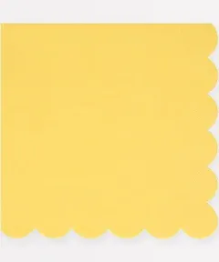 Lemon Sherbet Large Napkins