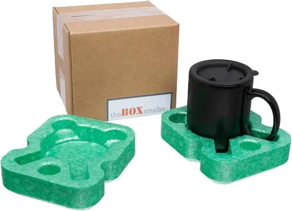 Mug 15oz. Shipping Box with Foam Inserts | 2-Pack | Sustainable and Protective | Eco-Friendly | EPE USA