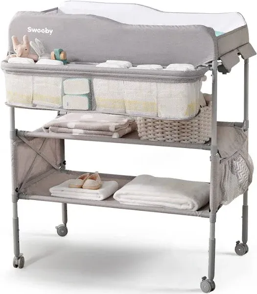 Portable Baby Changing Table, Foldable Changing Table