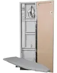 Iron-A-Way - Premium Swivel Ironing Center - Raised White Door