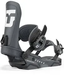 Union Force Men&#039;s Snowboard Bindings, Gunmetal, Large MY25