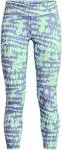 Under Armour Girls' Motion Crop Leggings, Medium, Matrix Green/White