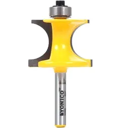 3/4&#034; Bead Bullnose Bead Router Bit - 1/4&#034; Shank - Yonico 13195q