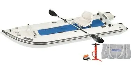 New Sea Eagle 437PS Paddleski 2 Person Swivel Seat Package Inflatable Boat