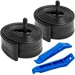 2 Pack 20&#034; Bike Tubes 20x1.50/1.75&#034; AV32mm Schrader Valve 20&#034; Bicycle Tubes 