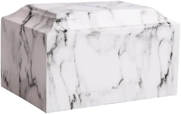 MAKEY'S Classic Cultured Marble Cremation Urn