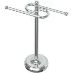 Gatco 1546 S Style Countertop Towel Holder Chrome