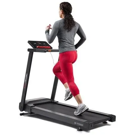 Sunny Health & Fitness Interactive Slim Auto Incline Treadmill